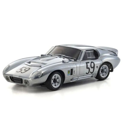 Kyosho 66611C 1/28 First Mini-Z Chrome Shelby Cobra Daytona
