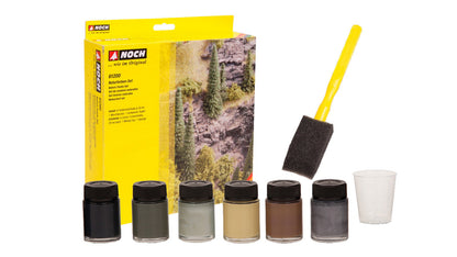 Noch 61200 All Scale Nature Paints Set, 6 Colours