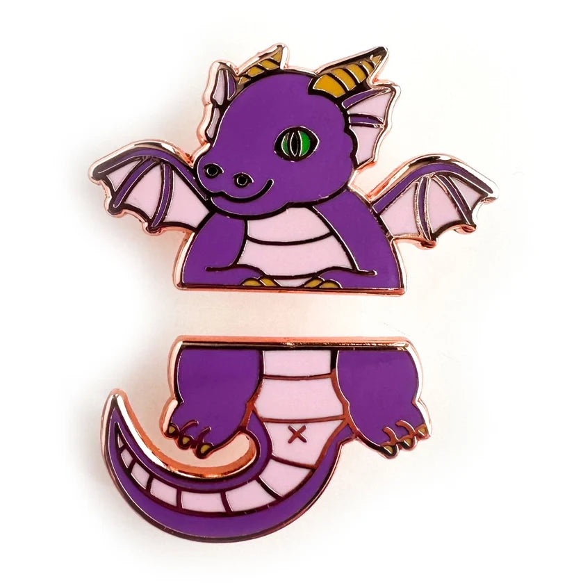 Pride Pals Enamel Pin Set - Dragon