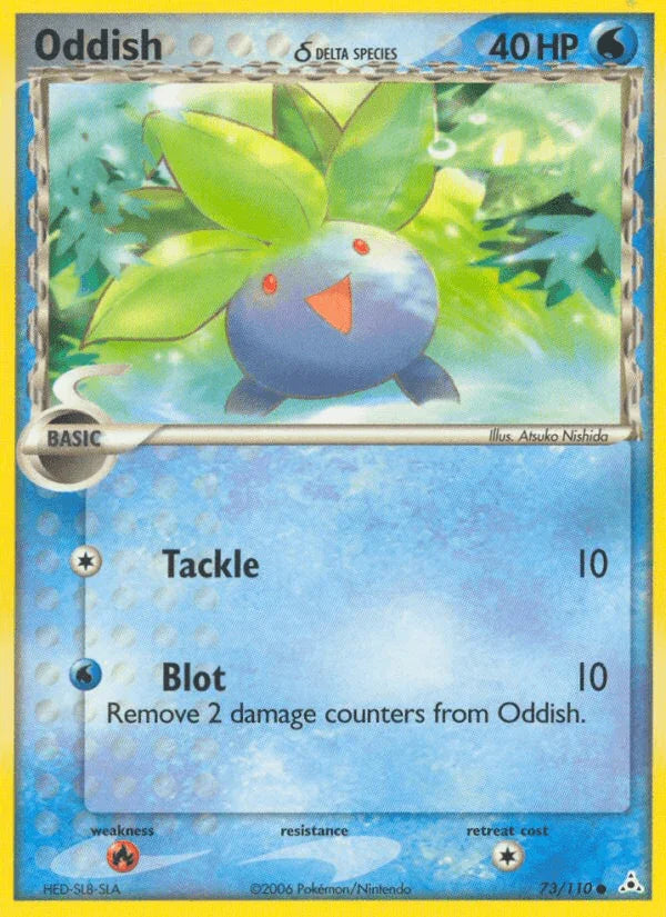 Oddish (73/110) (Delta Species) [EX: Holon Phantoms]