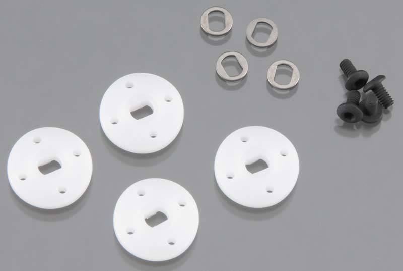 Team Associated 91066 Shock Pistons 13mm 4x1.3mm SC10