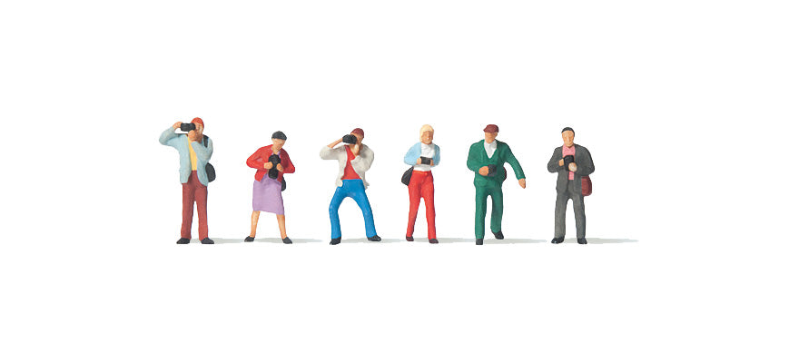 Preiser 79059 N Scale Photographers Figure Set