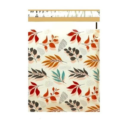 Fall Leaves Poly Mailers Size 10x13 Shipping Bags