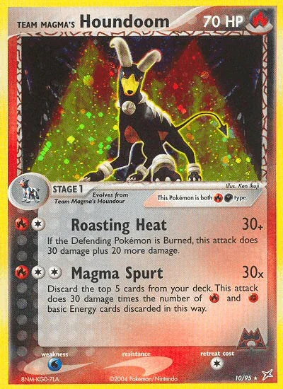 Team Magma's Houndoom (10/95) [EX: Team Magma vs Team Aqua]