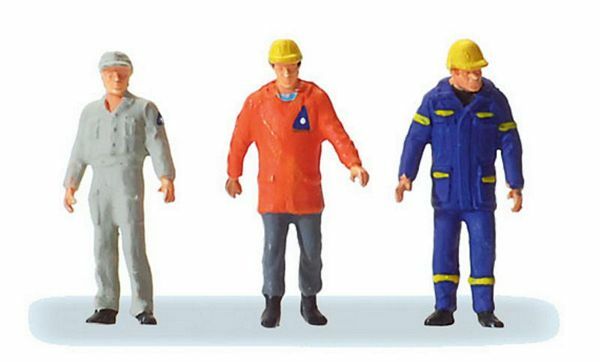 Preiser 28149 HO Scale THW Emergency Personnel Set