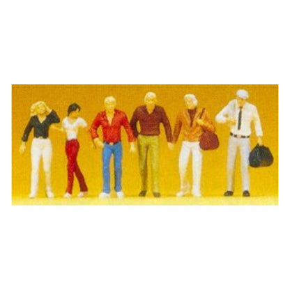 Preiser 74001 1:100 Scale Walking People Figure Set