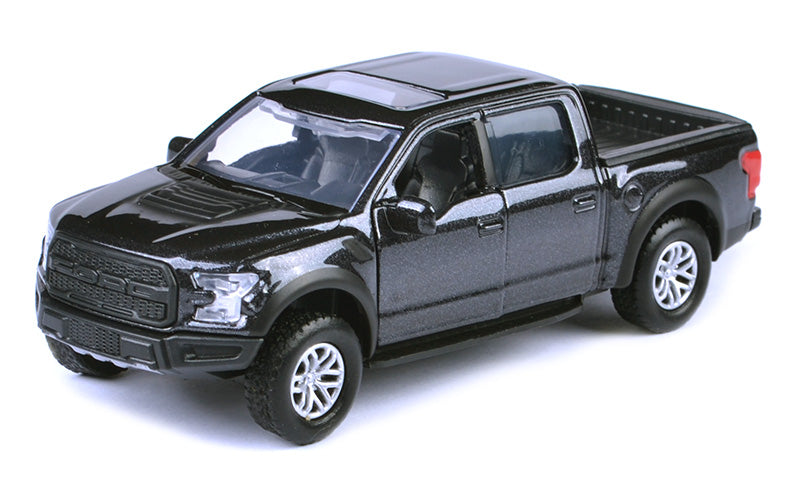 Motormax 73672AL-BK 2017 Ford F-150 Raptor Crew Cab, Black