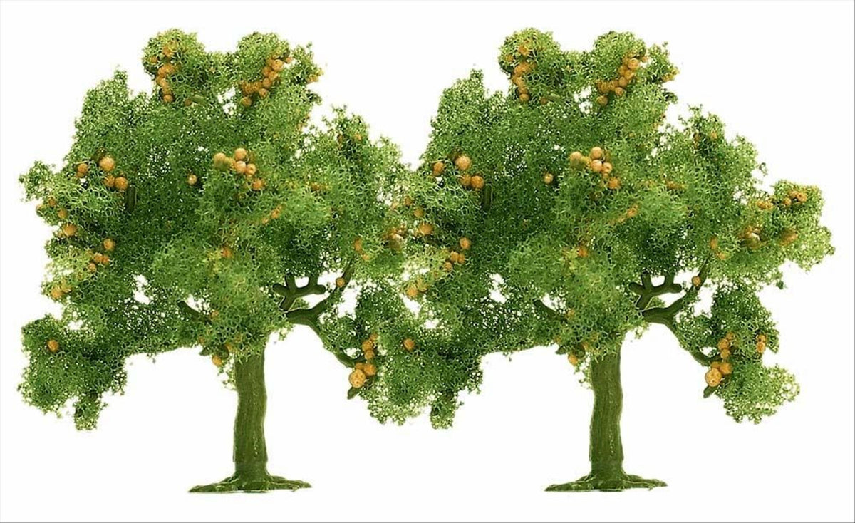 Busch 6628 N/TT Scale Apple Trees, pkg(2)