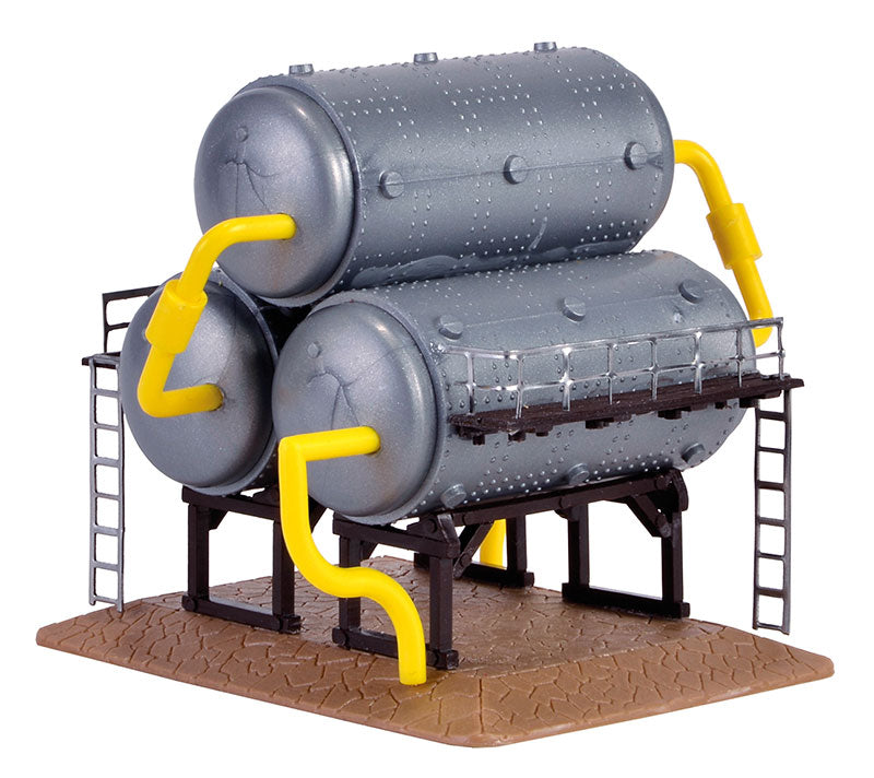 Vollmer 45520 1/87 Triple Horizontal Oil Tanks Plastic Kit