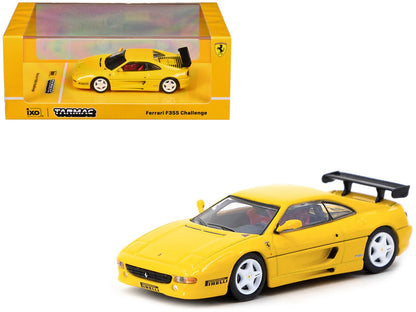 Ferrari F355 Challenge Yellow "Road64" Series 1/64 Diecast Model Car by Tarmac Works  free shipping USA