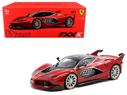 Ferrari FXX-K #88 Red "Signature Series" 1/18 Diecast Model Car by Bburago  free shipping USA