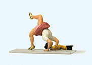 Preiser 29108 HO Scale Performance Artist Going into Head Stand