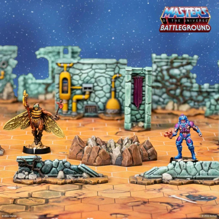 Masters of the Universe: Battleground -  Faction Wave 3 - Man-E-Faces & Buzz-Off