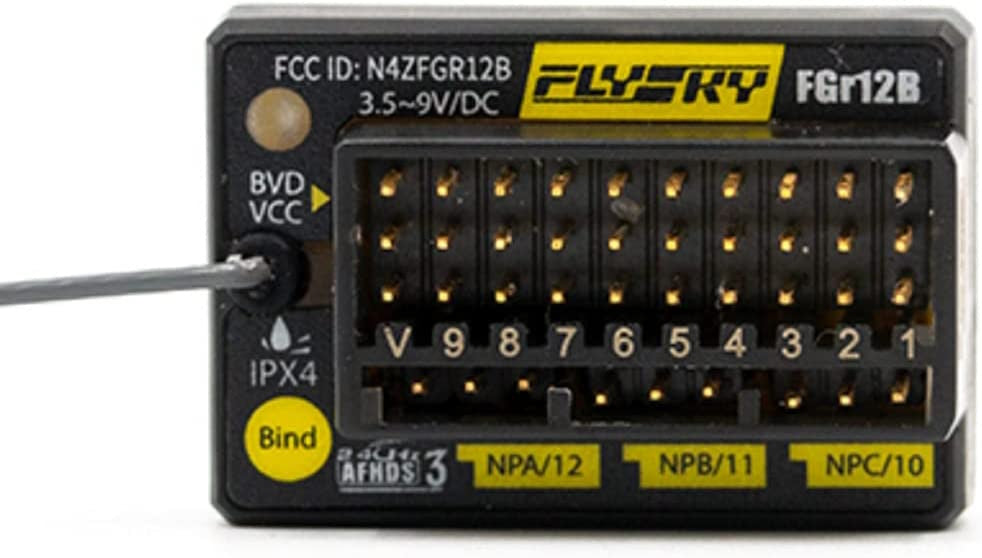 Flysky FGr12B 12CH AFHDS3 Receiver PWM PPM Ibus PL18 NB4