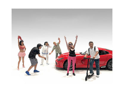 "Figure24 Series 2" 6 piece Figure Set for 1/24 Scale Models by American Diorama  free shipping USA