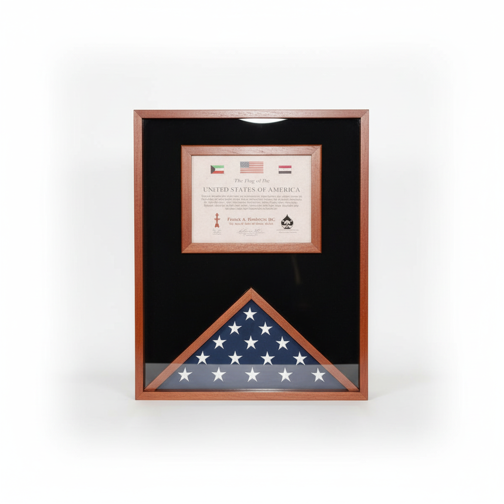 Flag and Document Case for 3ft x 5ft US Made - Fit 3' x 5' Flag.