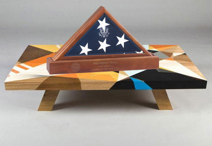 American Flag Cases - Flag and Pedestal Display Case