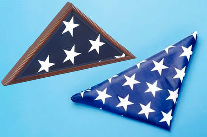 A Flag Display Case for A Large American Flag