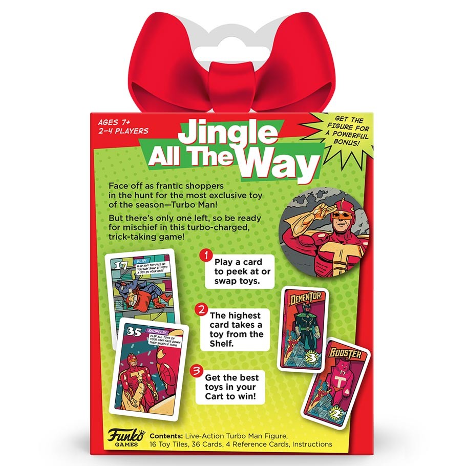 Jingle All the Way: It's Turbo Time - Card Game