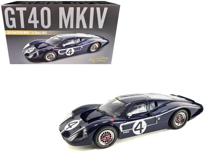 Ford GT40 MKIV #4 Denny Hulme - Lloyd Ruby "Holman & Moody" "24 Hours of Le Mans" (1967) "Masterpiece Collection" 1/12 Diecast Model Car by ACME  free shipping USA