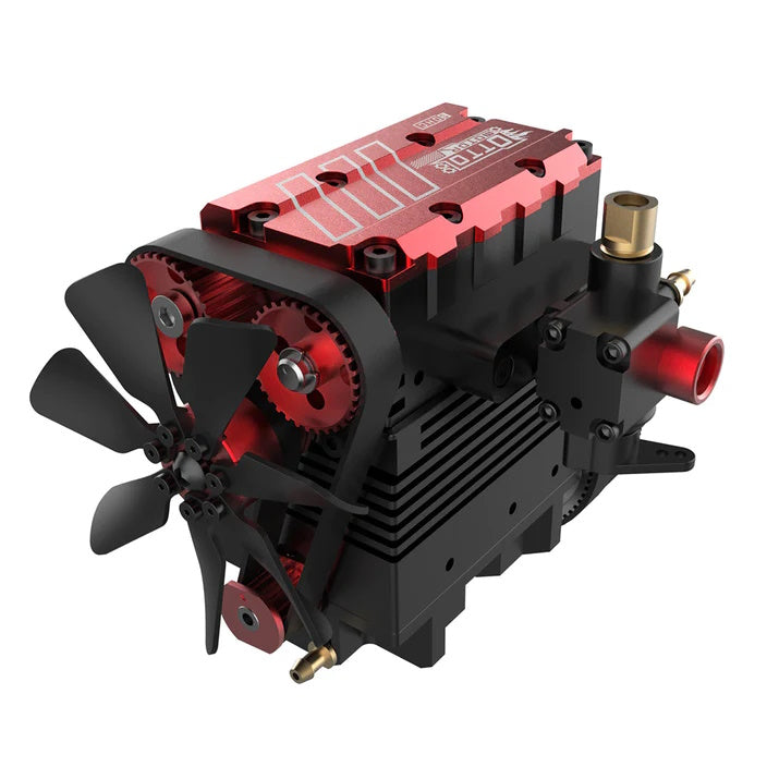 Toyan OTTO FS-L200AC-OT Motor DIY 4 Stroke 2 Cylinder RC Nitro Engine Kit