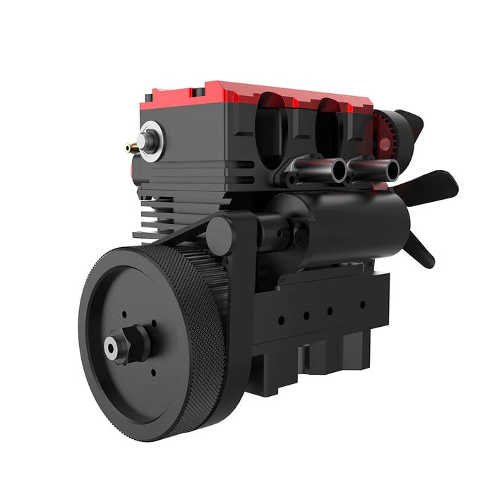 Toyan OTTO FS-L200AC-OT Motor DIY 4 Stroke 2 Cylinder RC Nitro Engine Kit