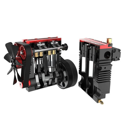 Toyan OTTO FS-L200AC-OT Motor DIY 4 Stroke 2 Cylinder RC Nitro Engine Kit