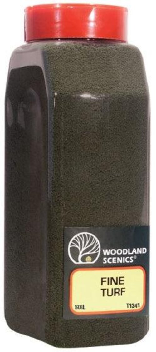 Woodland Scenics T1341 Turf Fine Soil 32 oz Train Scenery