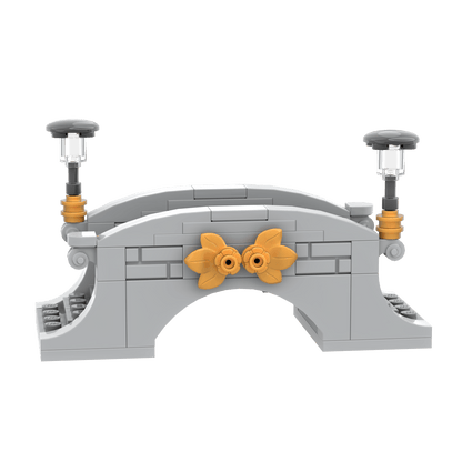 City Park Foot Bridge - Custom Brick Built Set - Made Using LEGO® Parts