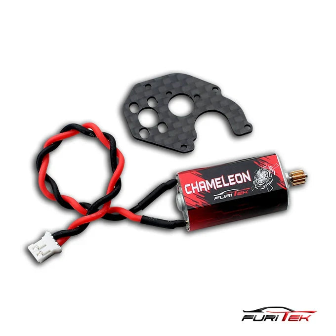 Furitek Axial SCX24 Chameleon Brushed Motor w/Motor Mount & Pinion 80T