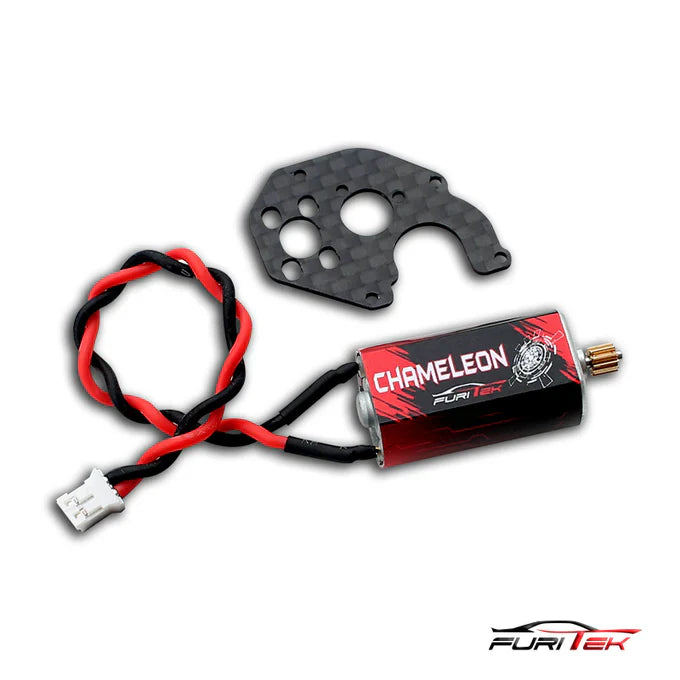 Furitek Axial SCX24 Chameleon Brushed Motor w/Motor Mount & Pinion 80T
