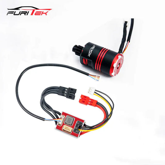 Furitek Losi Micro-B Grasshopper Brushless Sensored ESC &amp; Motor Power System Combo