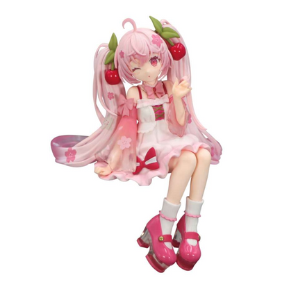 Hatsune Miku Sakura Miku Wink Noodle Stopper Figure
