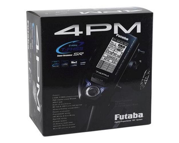 Futaba 01004387-3 4PM 4-Channel 2.4GHz T-FHSS Radio System w/R334SBS Receiver
