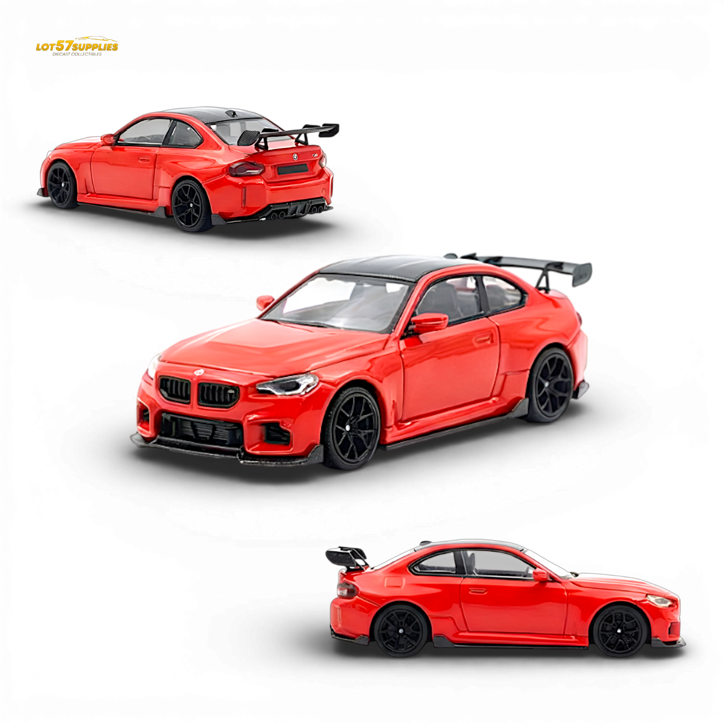 (Pre-Order) SW BMW G87 M2 ADRO - High Tail Red 1:64
