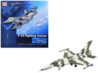General Dynamics F-16N Fighting Falcon Fighter Aircraft "163269 U.S. Navy Fighter Weapons School" (1990s) United States Marine Corps "Air Power Series" 1/72 Diecast Model by Hobby Master  free shipping USA