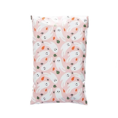 Ghosts Halloween Poly Mailers Size 6x9 Shipping Bags