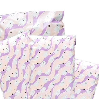 Ghosts Halloween Poly Mailers Size 7.5x10.5 Shipping Bags