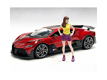 "Girls Night Out" Cara Figurine for 1/18 Scale Models by American Diorama  free shipping USA