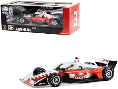 Dallara IndyCar #3 Scott McLaughlin "Odyssey Battery" Team Penske (Road Course Configuration) "NTT IndyCar Series" (2022) 1/18 Diecast Model Car by Greenlight  free shipping USA