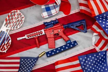 GoatGuns 1/3 Scale Die Cast AR15 Desktop Model, USA AR-USA