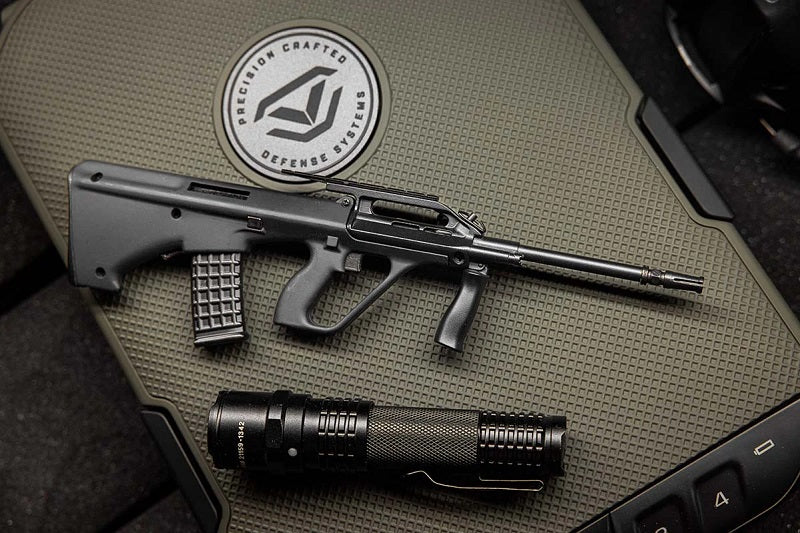 GoatGuns 1/3 Scale Die Cast Bullpup Model AR, Black BP-BLACK