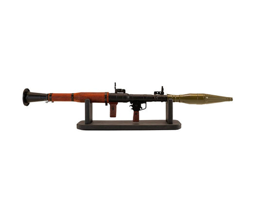 GoatGuns 1/3 Scale Die Cast RPG Rocket Launcher Model, Black RPG-BLACK