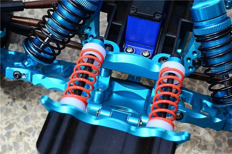 Gpm Aluminum Front Bumper Mount Traxxas 1/10 Craniac Monster Truck Silver