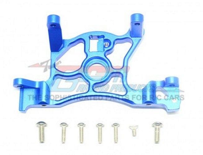 Gpm RUS4036-B Aluminum Rear Spur Gear Cover Mount Blue Traxxas 1/10 Rustler