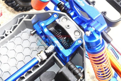 Gpm RUS4036-B Aluminum Rear Spur Gear Cover Mount Blue Traxxas 1/10 Rustler