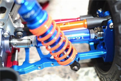 Gpm Stainless Steel 304+Aluminum Front CVD Drive Shaft Blue Traxxas Slash 4X4