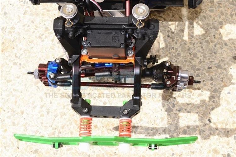 GPM TRX4021-BK Aluminum Front Knuckle Arms Black (1 Pair) Traxxas TRX-4 TRX-6