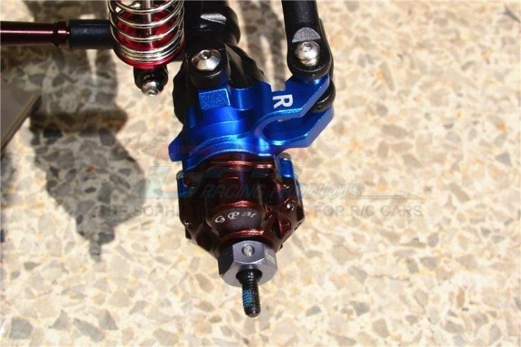 GPM TRX4021-BK Aluminum Front Knuckle Arms Black (1 Pair) Traxxas TRX-4 TRX-6