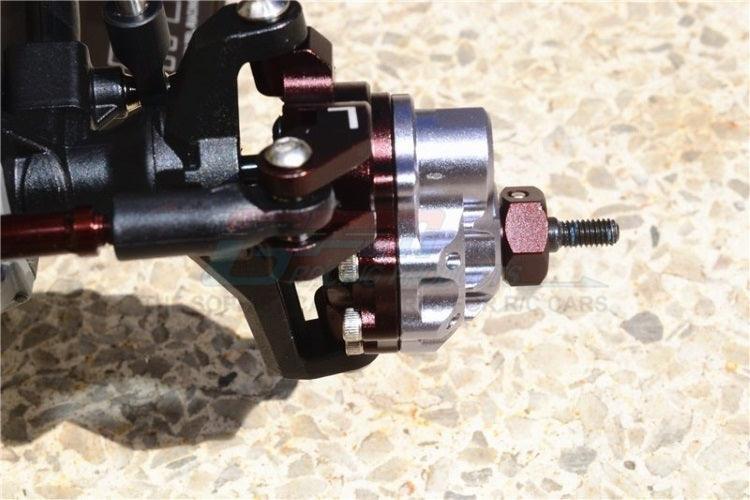 GPM TRX4021-BK Aluminum Front Knuckle Arms Black (1 Pair) Traxxas TRX-4 TRX-6